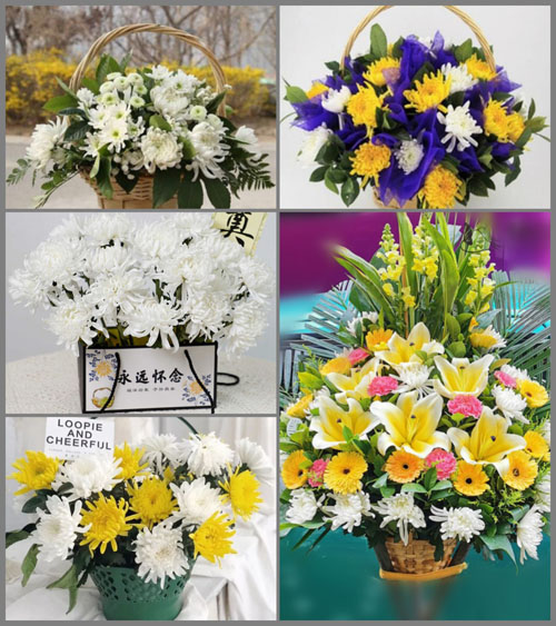 贵州毕节市黔西县绿化乡白事提篮配送